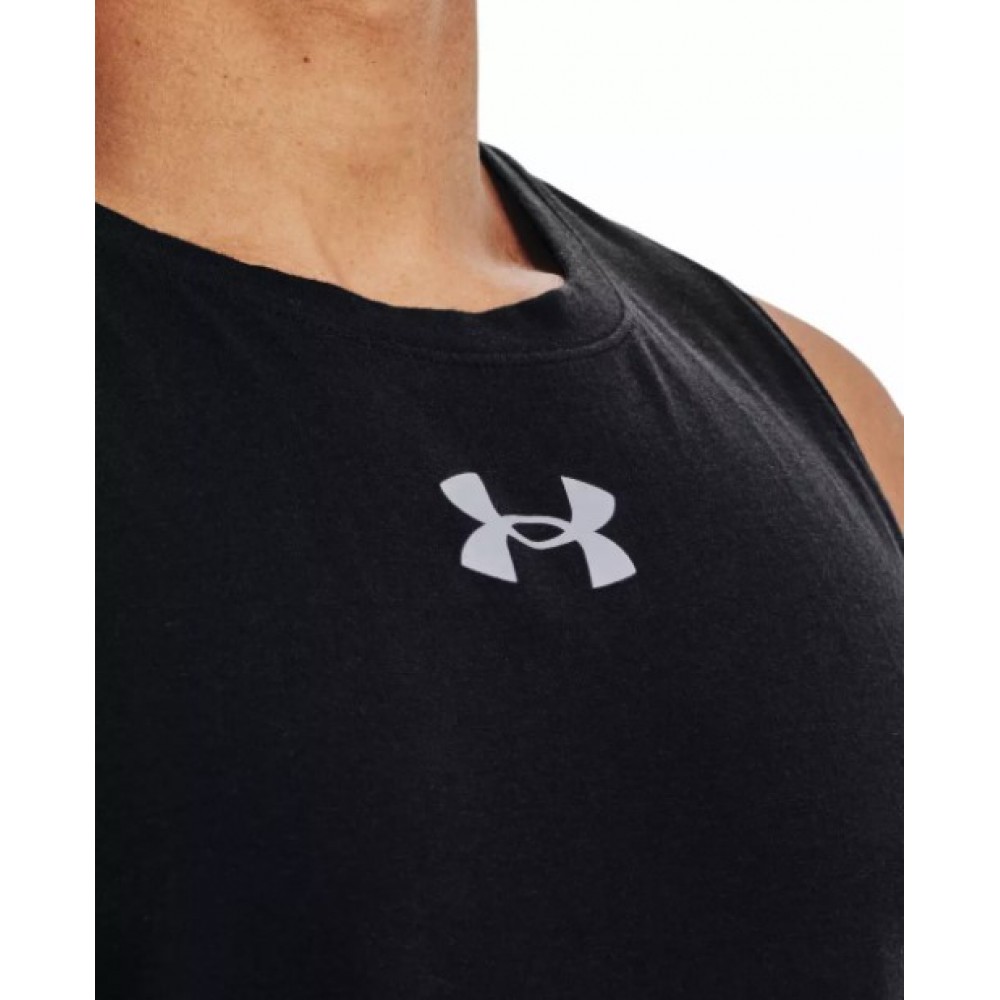Майка баскетбольна Under Armour Men's Baseline Cotton Tank (1361901-003)