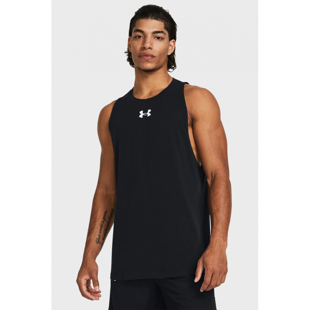 Майка баскетбольна Under Armour Men's Baseline Cotton Tank (1361901-005)