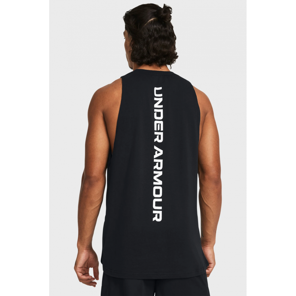 Майка баскетбольна Under Armour Men's Baseline Cotton Tank (1361901-005)
