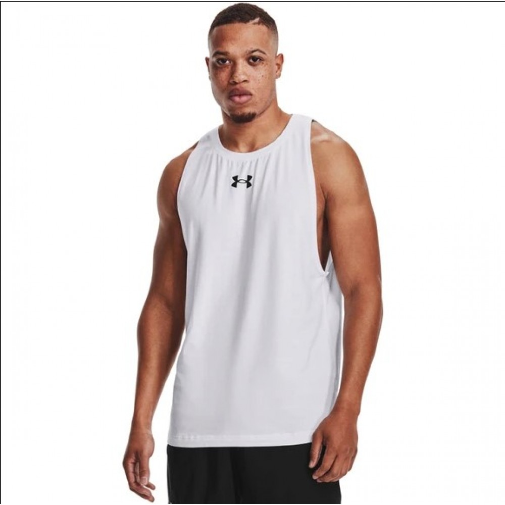 Майка баскетбольна Under Armour Men's Baseline Cotton Tank (1361901-100)