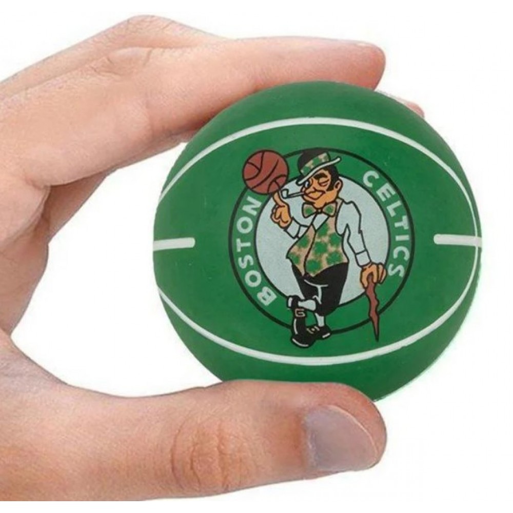Міні-м'яч баскетбольний для дриблінгу Wilson NBA Dribbler Boston Celtics 6 см (WTB1100PDQBOS)