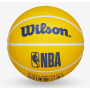 Міні-м'яч баскетбольний для дриблінгу Wilson NBA Dribbler Golden State Warriors 6 см (WTB1100PDQGOL) Міні-м'яч баскетбольний для дриблінгу Wilson NBA Dribbler Golden State Warriors 6 см (WTB1100PDQGOL)