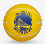 Міні-м'яч баскетбольний для дриблінгу Wilson NBA Dribbler Golden State Warriors 6 см (WTB1100PDQGOL) Міні-м'яч баскетбольний для дриблінгу Wilson NBA Dribbler Golden State Warriors 6 см (WTB1100PDQGOL)