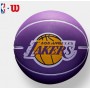 Міні-м'яч баскетбольний для дриблінгу Wilson NBA Dribbler Los Angeles Lakers 6 см (WTB1100PDQLAL)