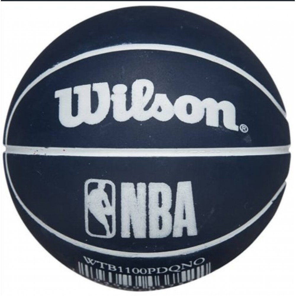 Міні-м'яч баскетбольний для дриблінгу Wilson NBA Dribbler New Orleans Pelicans 6 см (WTB1100PDQNO)