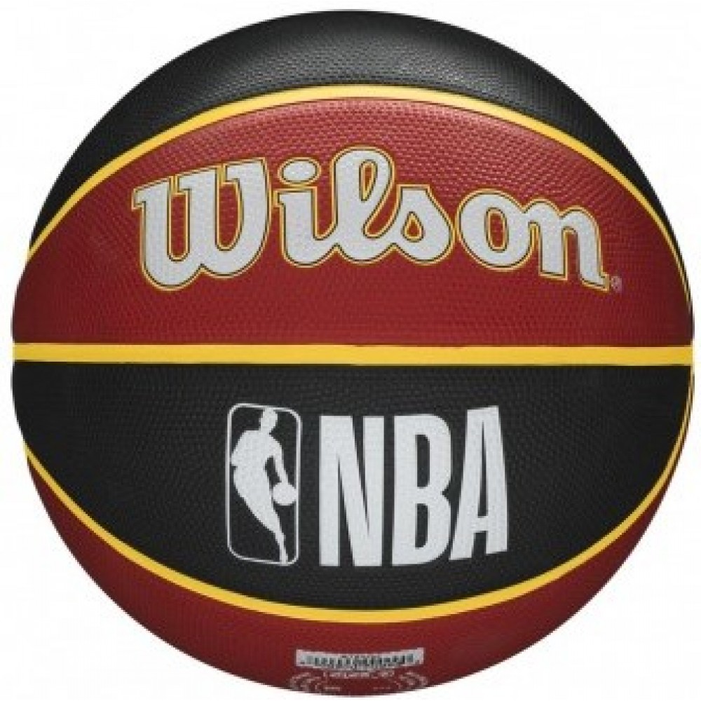 М'яч баскетбольний Wilson NBA Atlanta Hawks Outdoor розмір 7 гумовий (WTB1300XBATL)