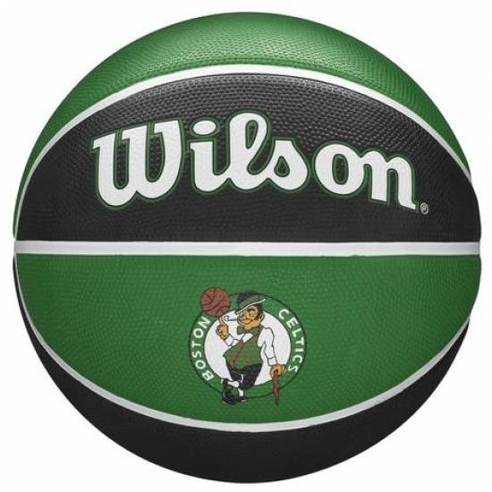 М'яч баскетбольний Wilson NBA Boston Celtics Outdoor розмір 7 гумовий (WTB1300XBBOS)