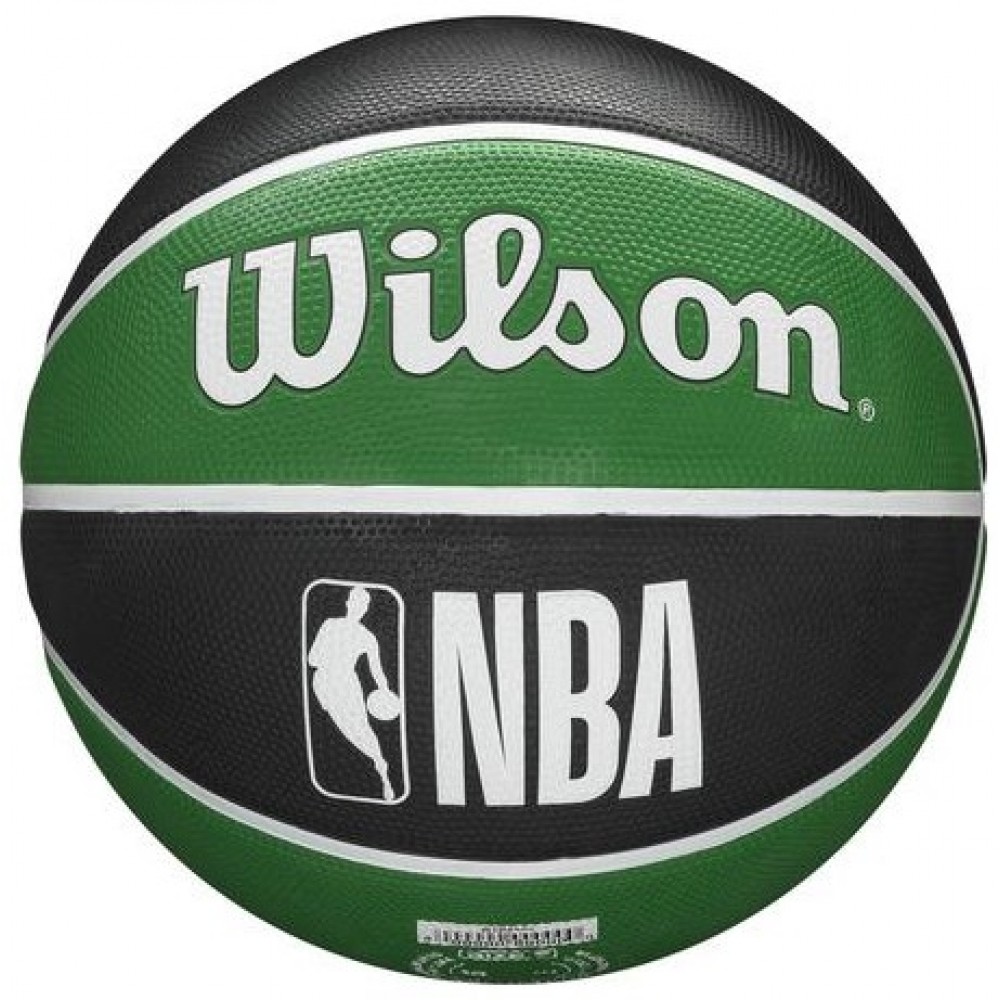 М'яч баскетбольний Wilson NBA Boston Celtics Outdoor розмір 7 гумовий (WTB1300XBBOS)