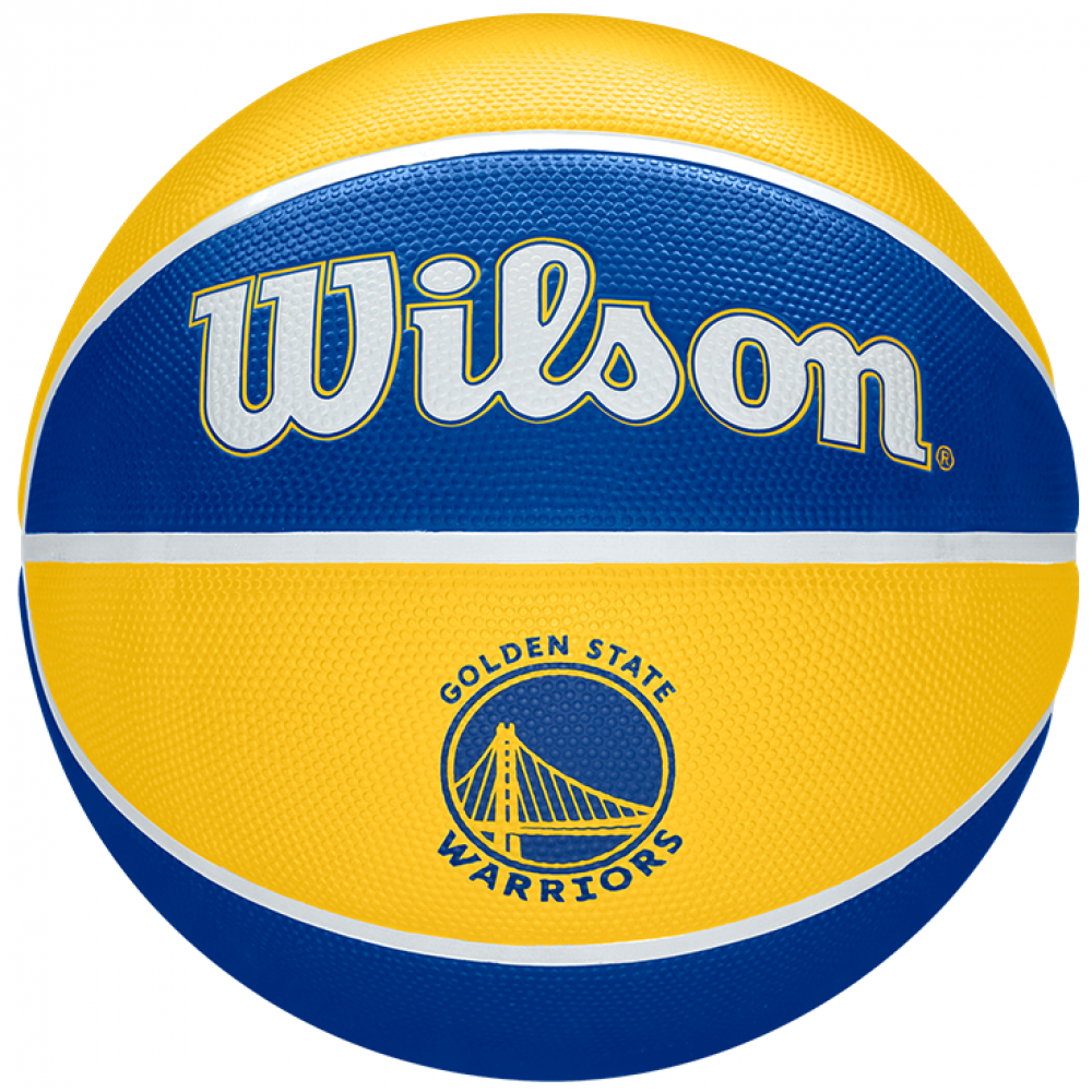 М'яч баскетбольний Wilson NBA Golden State Warriors Outdoor розмір 7 гумовий (WTB1300XBGOL)