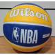 М'яч баскетбольний Wilson NBA Golden State Warriors Outdoor розмір 7 гумовий (WTB1300XBGOL)