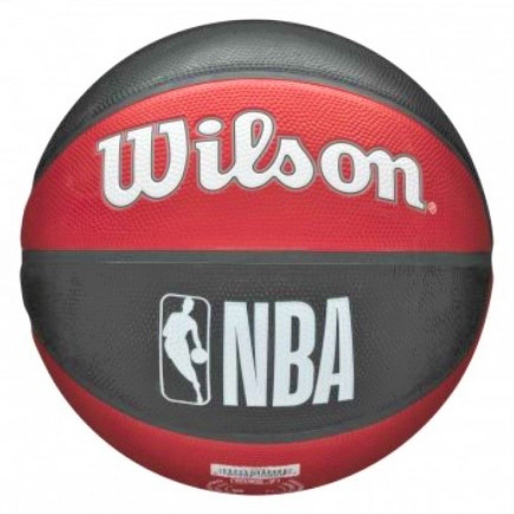 М'яч баскетбольний Wilson NBA Houston Rockets Outdoor розмір 7 гумовий (WTB1300XBHOU)