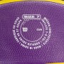М'яч баскетбольний Wilson NBA Los Angeles Lakers Outdoor розмір 7 гумовий (WTB1300XBLAL)