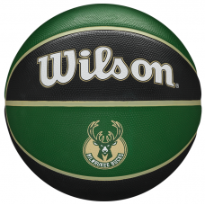 М'яч баскетбольний Wilson NBA Milwaukee Bucks Outdoor розмір 7 гумовий (WTB1300XBMIL)