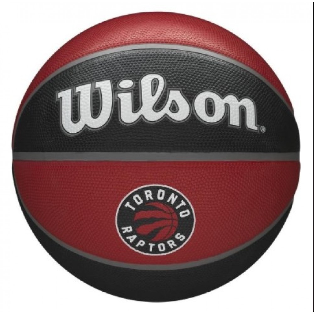 М'яч баскетбольний Wilson NBA Toronto Raptors Outdoor розмір 7 гумовий (WTB1300XBTOR