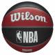 М'яч баскетбольний Wilson NBA Toronto Raptors Outdoor розмір 7 гумовий (WTB1300XBTOR