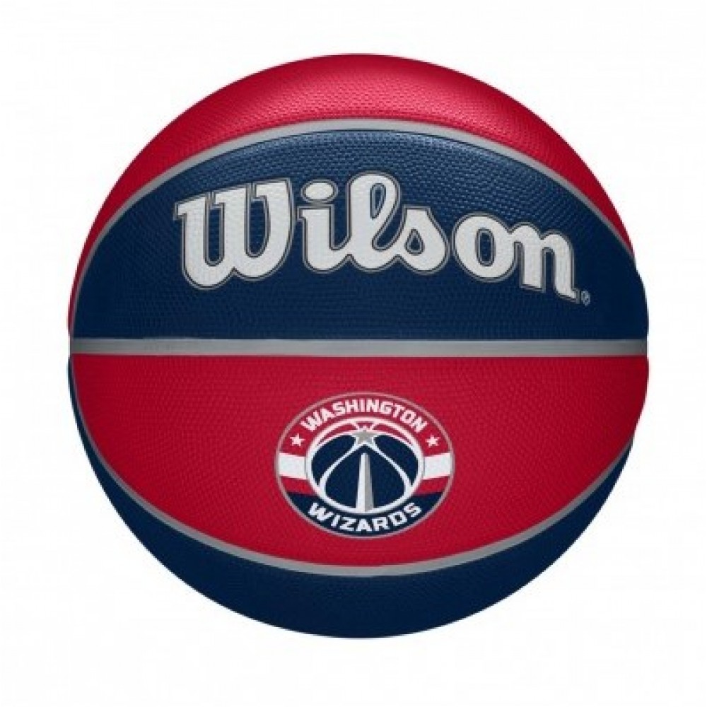 М'яч баскетбольний Wilson NBA Washington Wizards Outdoor розмір 7 гумовий (WTB1300XBWAS)