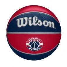 М'яч баскетбольний Wilson NBA Washington Wizards Outdoor розмір 7 гумовий (WTB1300XBWAS)