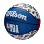 Баскетбольний м'яч Wilson NBA All Team Outdoor р 7 вуличний оригінал (WTB1301XBNBA) Баскетбольний м'яч Wilson NBA All Team Outdoor р 7 вуличний оригінал (WTB1301XBNBA)