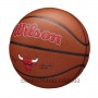 М'яч баскетбольний Wilson NBA Team Composite Chicago Bulls розмір 7 композитна шкіра (WTB3100XBCHI)