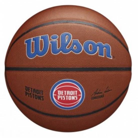 М'яч баскетбольний Wilson NBA Team Alliance Detroit Pistons розмір 7 композитна шкіра (WTB3100XBDET)