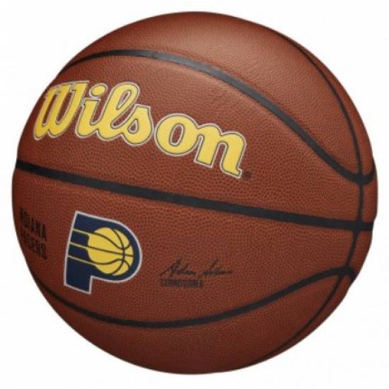 М'яч баскетбольний Wilson NBA Team Alliance Indiana Pacers розмір 7 композитна шкіра (WTB3100XBIND)