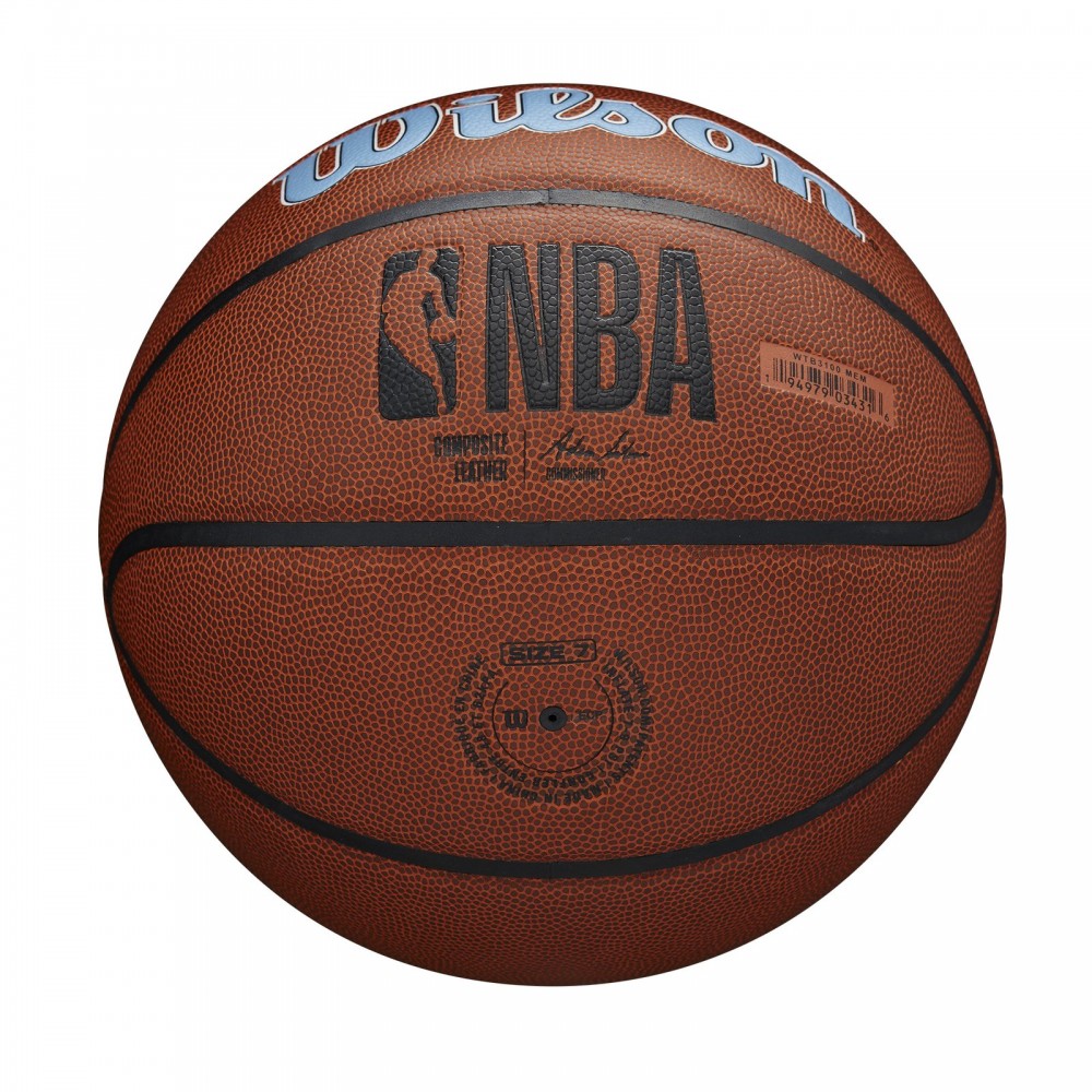 М'яч баскетбольний Wilson NBA Team Alliance Composite Memphis Grizzlies розмір 7 композитна шкіра (WTB3100XBMEM)