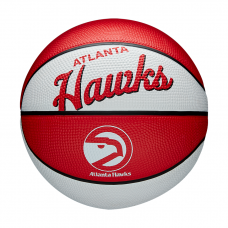 Міні-м'яч баскетбольний Wilson Team Retro Mini Atlanta Hawks розмір 3 (WTB3200XBATL)