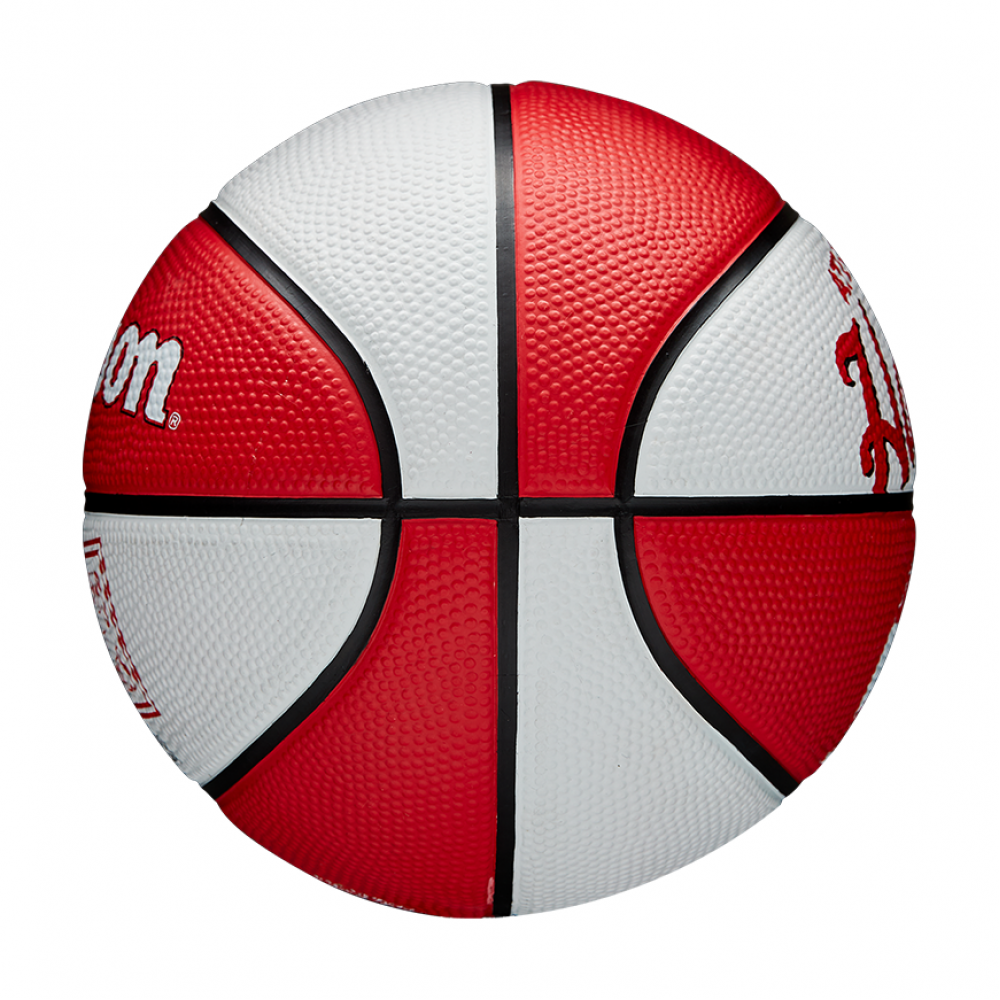 Міні-м'яч баскетбольний Wilson Team Retro Mini Chicago Bulls розмір 3 (WTB3200XBCHI)