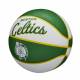 Мини-мяч баскетбольный Wilson Team Retro Boston Celtics размер 3 (WTB3200XBBOS)