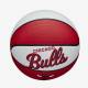 Мини-мяч баскетбольный Wilson Team Retro Mini Chicago Bulls размер 3 (WTB3200XBCHI)