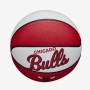 Міні-м'яч баскетбольний Wilson Team Retro Mini Chicago Bulls розмір 3 (WTB3200XBCHI)