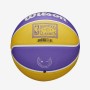 Міні-м'яч баскетбольний Wilson Team Retro Mini Los Angeles Lakers розмір 3 (WTB3200XBLAL)