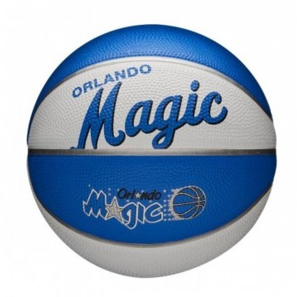 Міні-м'яч баскетбольний Wilson Team Retro Mini Orlando Magicрозмір 3 (WTB3200XBORL)