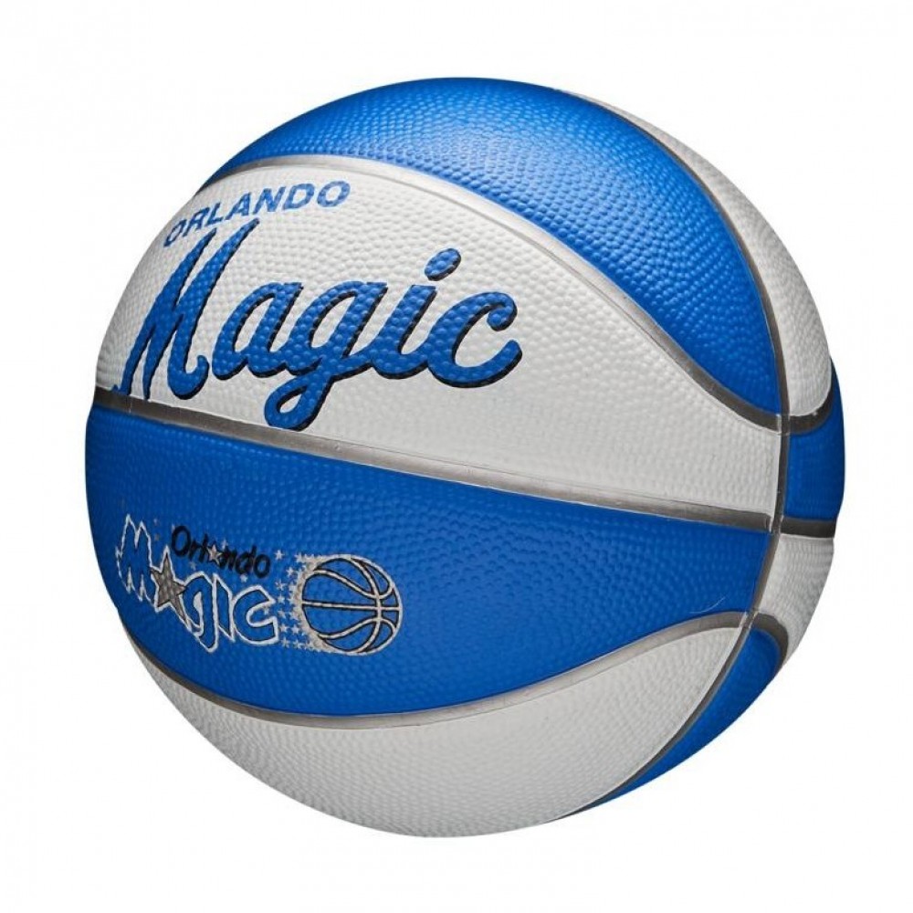 Міні-м'яч баскетбольний Wilson Team Retro Mini Orlando Magicрозмір 3 (WTB3200XBORL)