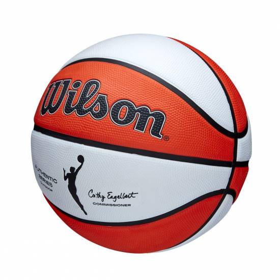 М'яч баскетбольний Wilson WNBA Authentic Series Outdoor розмір 6 гумовий (WTB5200XB06)