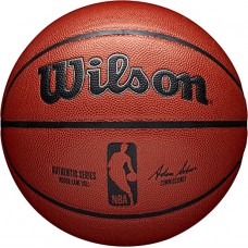 М'яч баскетбольний Wilson NBA Authentic Indoor Competition Game Ball розмір 7 композитна шкіра (WTB7100EC7)