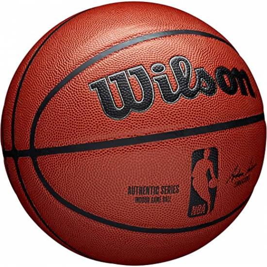 М'яч баскетбольний Wilson NBA Authentic Indoor Competition Game Ball розмір 7 композитна шкіра (WTB7100EC7)