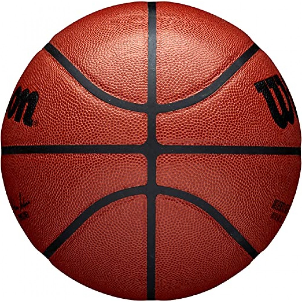 М'яч баскетбольний Wilson NBA Authentic Indoor Competition Game Ball розмір 7 композитна шкіра (WTB7100EC7)