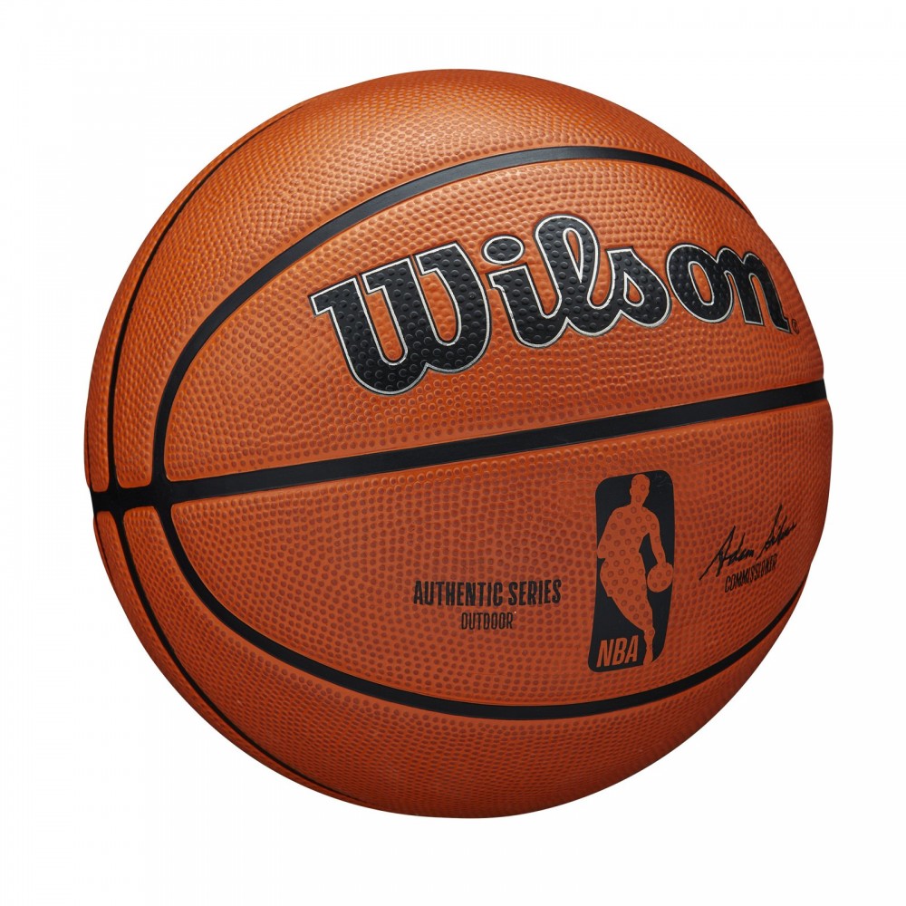 М'яч баскетбольний Wilson NBA Authentic Series Outdoor розмір 5, 6, 7 гумовий (WTB7300XB07)