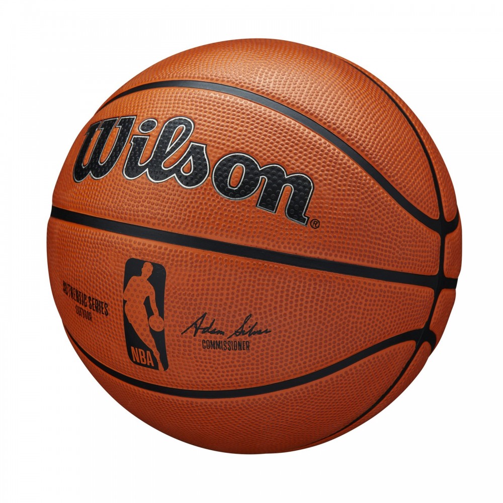М'яч баскетбольний Wilson NBA Authentic Series Outdoor розмір 5, 6, 7 гумовий (WTB7300XB07)
