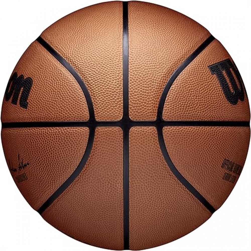 М'яч баскетбольний офіційний Wilson NBA Official Game Basketball розмір 7 натуральна шкіра (WTB7500XB07)