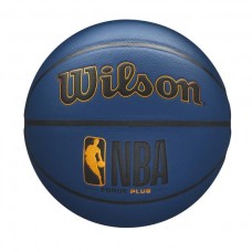 М'яч баскетбольний Wilson NBA Forge Plus Deep Navy розмір 7 композитна шкіра (WTB8102XB07)