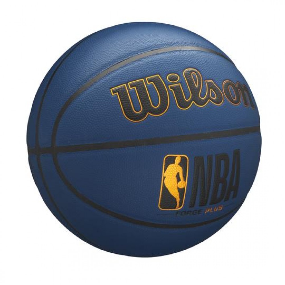 М'яч баскетбольний Wilson NBA Forge Plus Deep Navy розмір 7 композитна шкіра (WTB8102XB07)