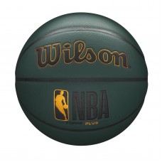 М'яч баскетбольний Wilson NBA Forge Plus Forest Green розмір 7 композитна шкіра (WTB8103XB07)