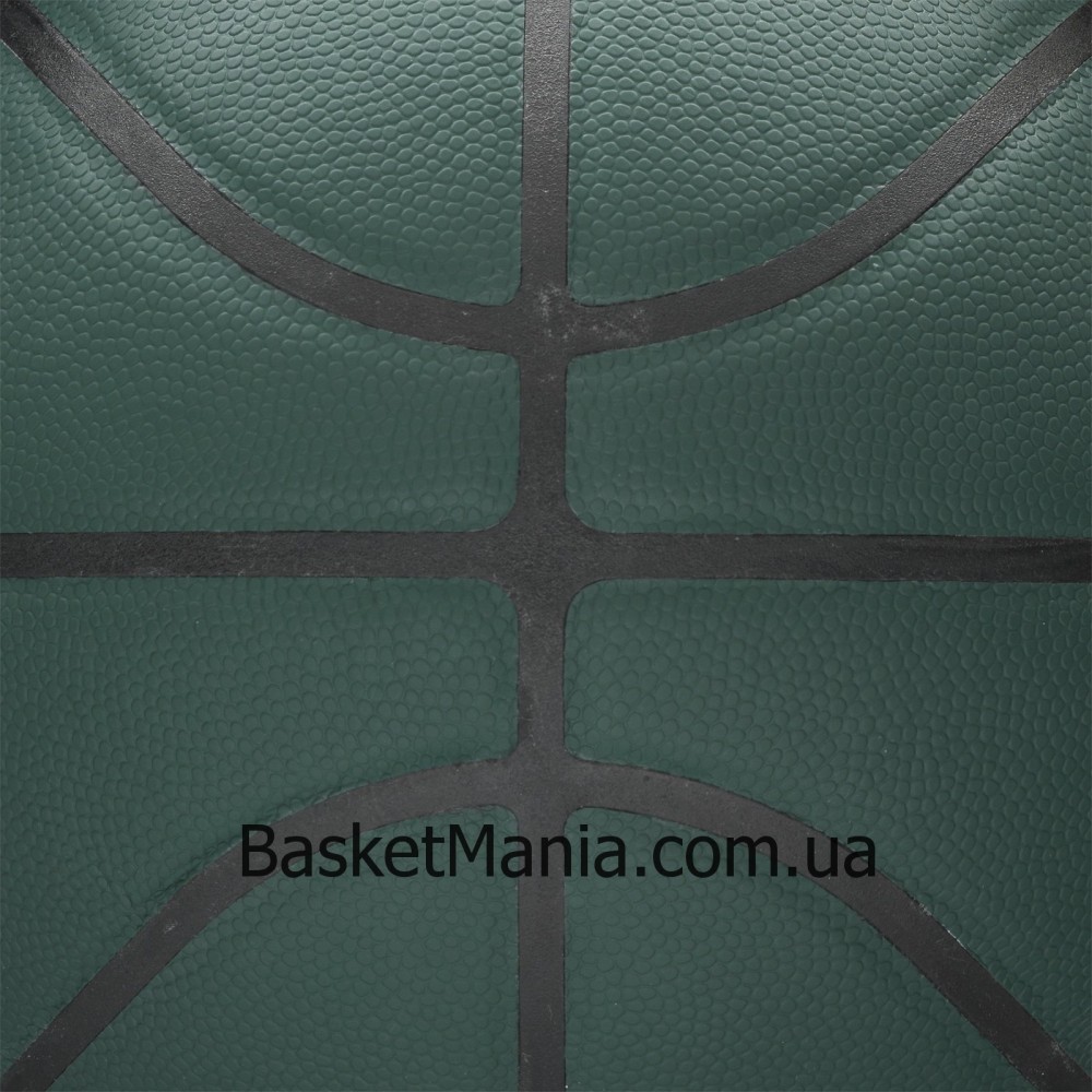 М'яч баскетбольний Wilson NBA Forge Plus Forest Green розмір 7 композитна шкіра (WTB8103XB07)