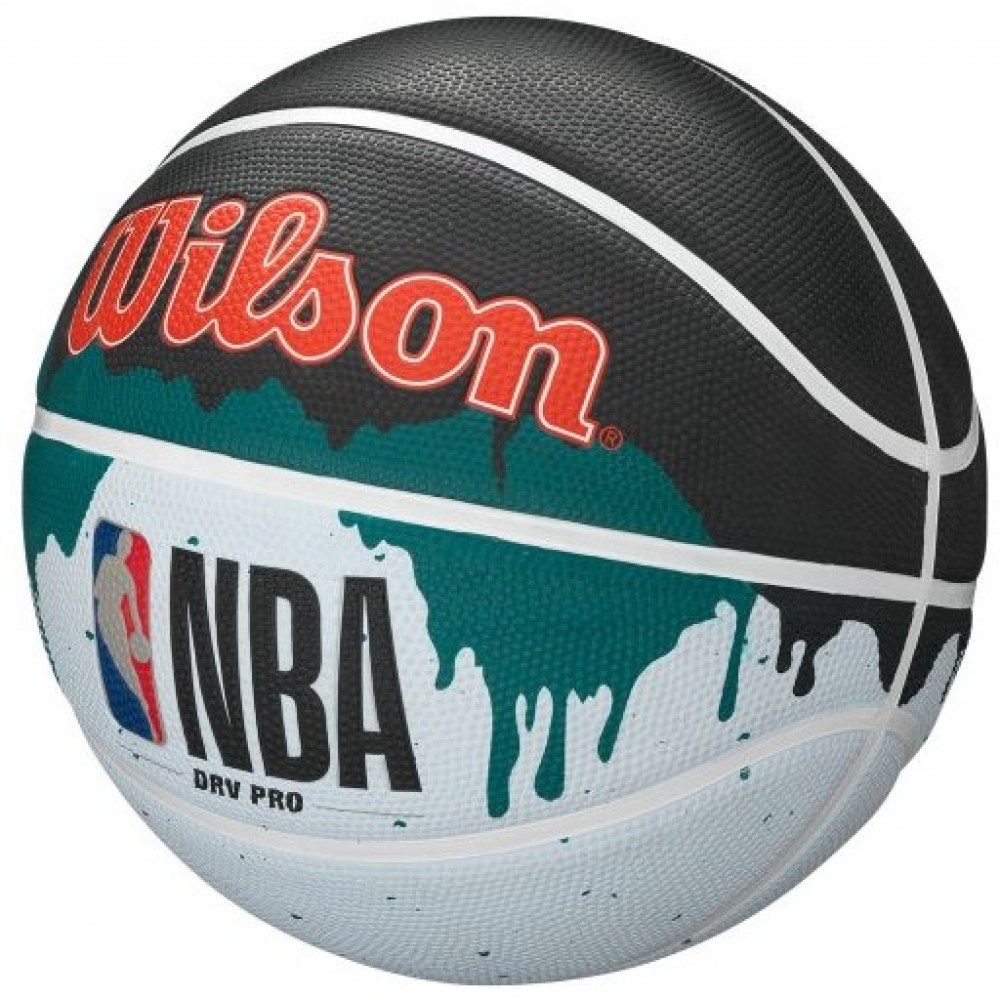 М'яч баскетбольний Wilson NBA DRV Pro Drip BSKT Royal розмір 7 гумовий для гри на вулиці-залі (WTB9101XB07)