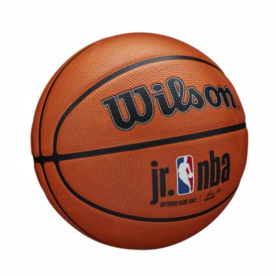 М'яч баскетбольний Wilson Junior NBA Authentic Series Outdoor розмір 5, 6 гумовий (WTB9600XB06)