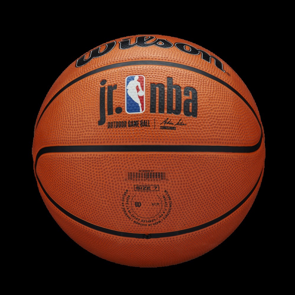 М'яч баскетбольний Wilson Junior NBA Authentic Series Outdoor розмір 5, 6 гумовий (WTB9600XB06)