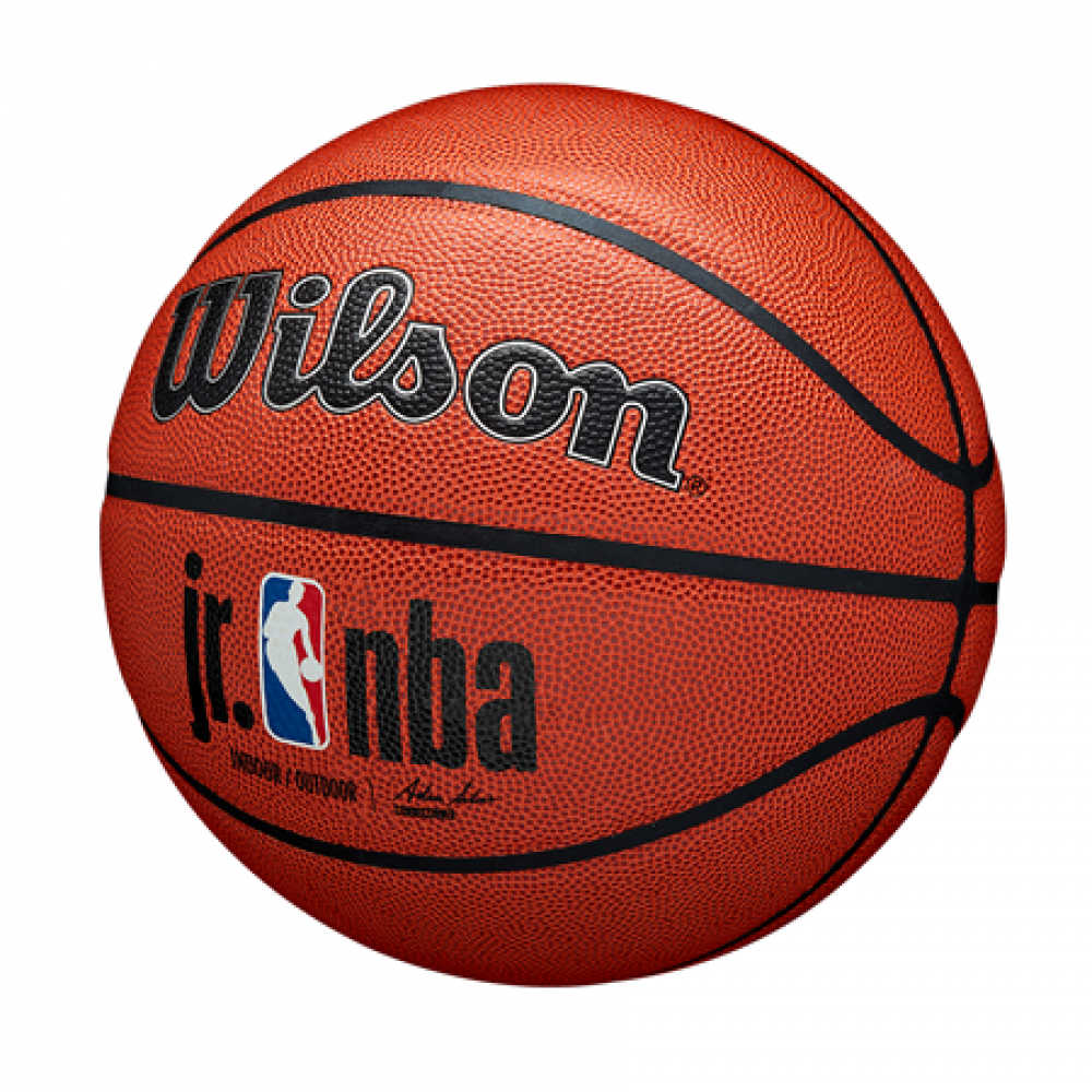 М'яч баскетбольний Wilson Junior NBA Authentic Indoor Outdoor розмір 6, 7 композитна шкіра (WTB9700XB07)