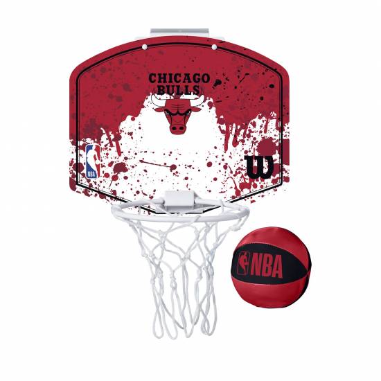 Міні-щит баскетбольний Wilson NBA Team Mini Hoop Chicago Bulls (WTBA1302CHI)